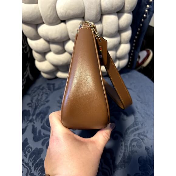 Coach Teri Shoulder Bag In Pride Rainbow Signature Canvas NWOT - Picture 5 of 9